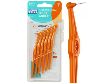 TePe mezizubní kartáčky Angle 0,45 6ks  [1] | Zubáček.cz