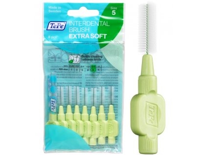 TePe EXTRA SOFT mezizubní kartáčky 0,8 mm 8 ks  [1] | Zubáček.cz