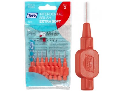 TePe EXTRA SOFT mezizubní kartáčky 0,5 mm 8 ks