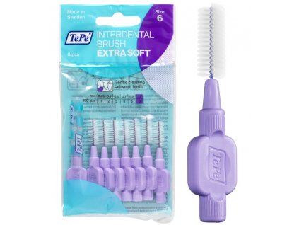 TePe EXTRA SOFT mezizubní kartáčky 1,1 mm 8 ks  [1] | Zubáček.cz