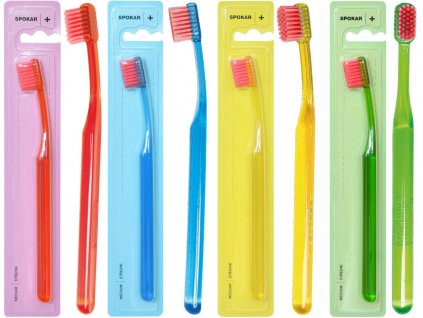 SPOKAR PLUS 3428 zubní kartáček střední  [1] | Zubáček.cz