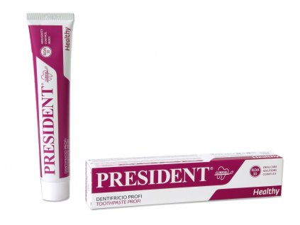 PresiDENT Healthy antibakteriální zubní pasta s chlorhexidinem 75 ml  [1] | Zubáček.cz