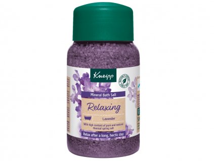 kneipp relaxing lavender sul do koupele s mineraly