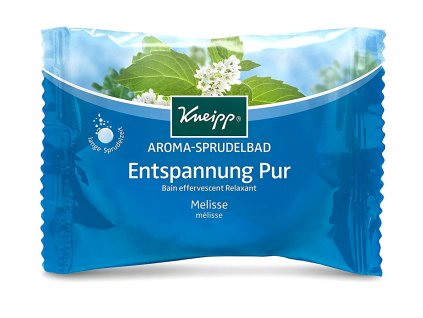 Kneipp Perlivá tableta do koupele Meduňka 80 g