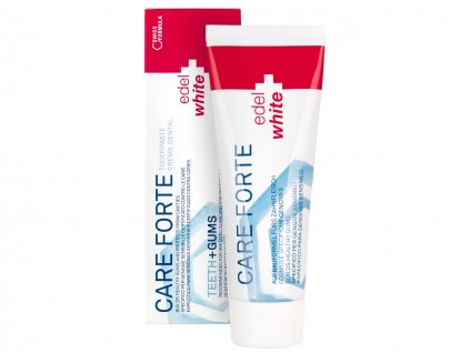 Edelwhite Care Forte zubní pasta 75 ml  [1] | Zubáček.cz