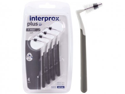 Interprox PLUS X-MAXI 0,94 mm šedé 4 ks  [1] | Zubáček.cz