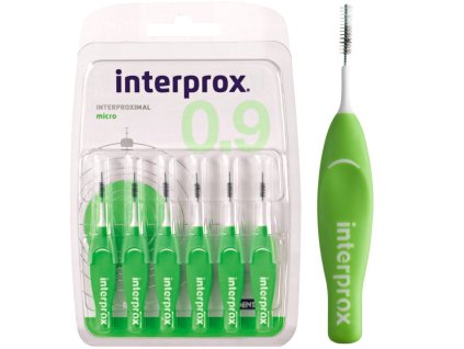 Interprox 4G MICRO 0,56 mm zelené 6 ks