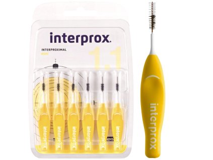 Interprox 4G MINI 0,7 mm žluté 6 ks