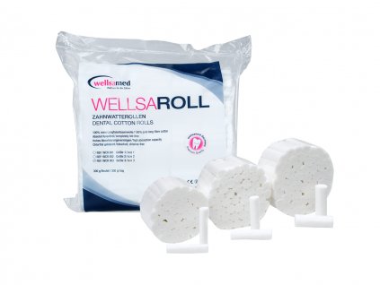 Wellsaroll bavlněné válečky 300 g V3= 12x37 mm [1] | Zubáček.cz