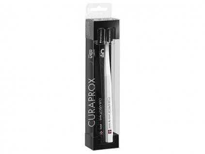 Curaprox ultra soft 5460 White is black edition 2 ks