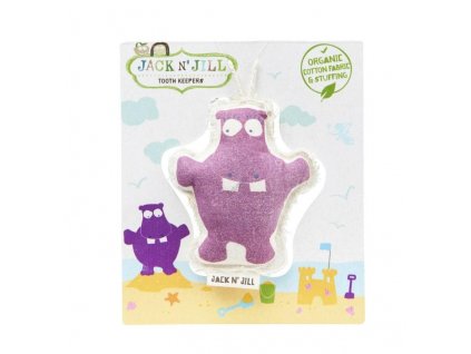 Jack N'' Jill sáček na první zoubky HROŠÍK  [1] | Zubáček.cz
