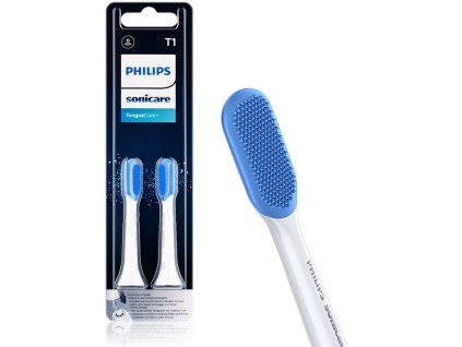 Philips Sonicare TongueCare+ na čištění jazyka bílé 2 ks HX8072/01  [1] | Zubáček.cz