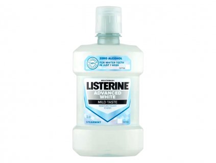 Listerine Advanced White Mild Taste ústní voda 1000 ml  [1] | Zubáček.cz