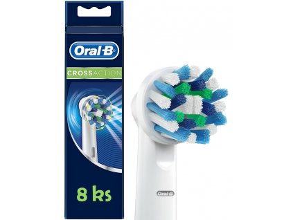 Oral-B Cross Action náhradní hlavice 8ks  [1] | Zubáček.cz