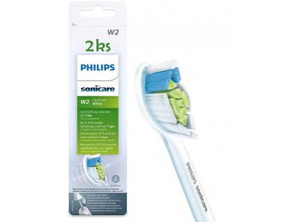 Philips Sonicare W2 Optimal White Standard 2 ks HX6062/10  [1] | Zubáček.cz