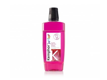 Kemphor Anticavity s fluorem dětská ústní voda jahoda 500 ml