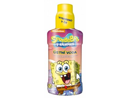 SpongeBob ústní voda 250ml  [1] | Zubáček.cz