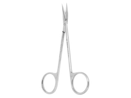 MEDIN - Nožnice na ďasno zahnuté 12cm