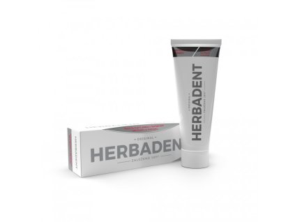 Herbadent - HOMEO bylinná zubná pasta so ženšenom bez fluoridu 100g