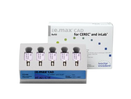 IVOCLAR - IPS e.max CAD for CEREC and inLab LT C14 1x5 blocks: