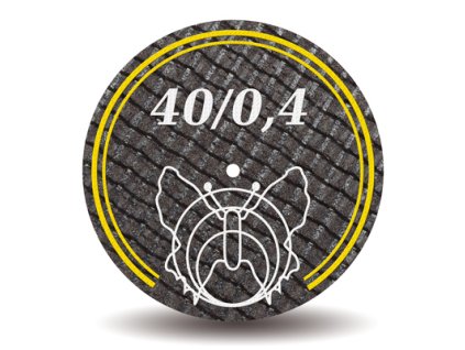 MOTYL - Separačný disk 40/0,4 BF