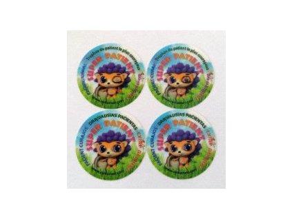 Cerkamed - 3D nálepky STATOČNÝ PACIENT