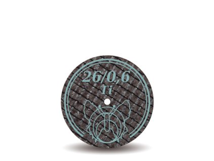 MOTYL - Separačný disk 26/0,6 Ti BF