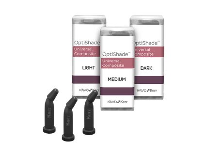 KerrHawe - OptiShade unidose 10 pcs Dark