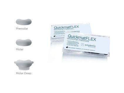 POLYDENTIA - QuickmatFLEX molar deep sentional matrices 50 ks