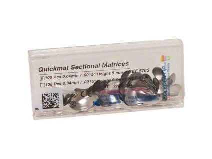 POLYDENTIA - Quickmat sectional matrices premolar 100 ks