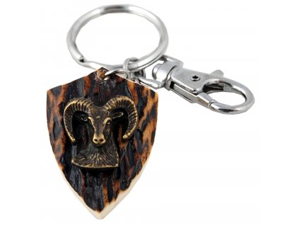 Muflon (parohová klíčenka erb)