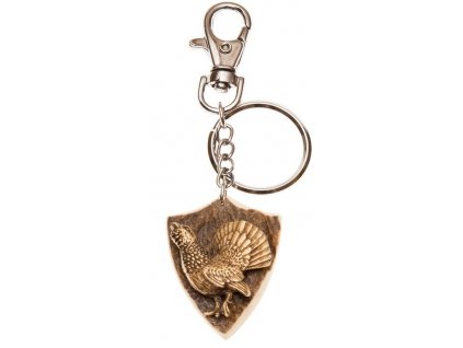 Tetřev (parohová klíčenka erb)