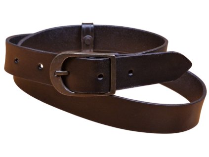 Kožený opasek - šíře 3 cm
