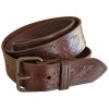 Kožený myslivecký opasek - šíře 4 cm