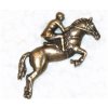 Kůň s jezdcem (odznak na klobouk)