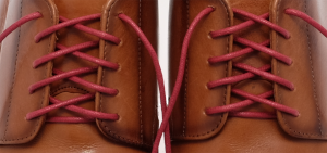 Gewachste runde Schnürsenkel