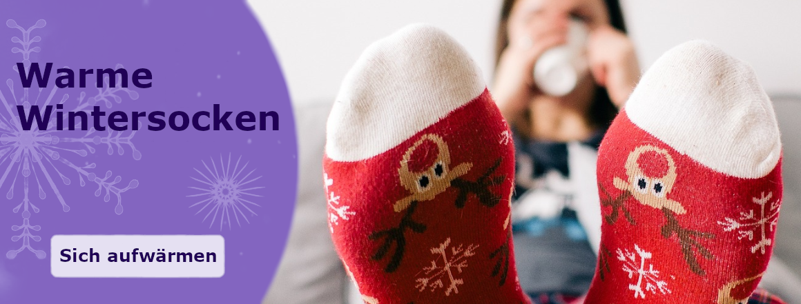 Warme Wintersocken
