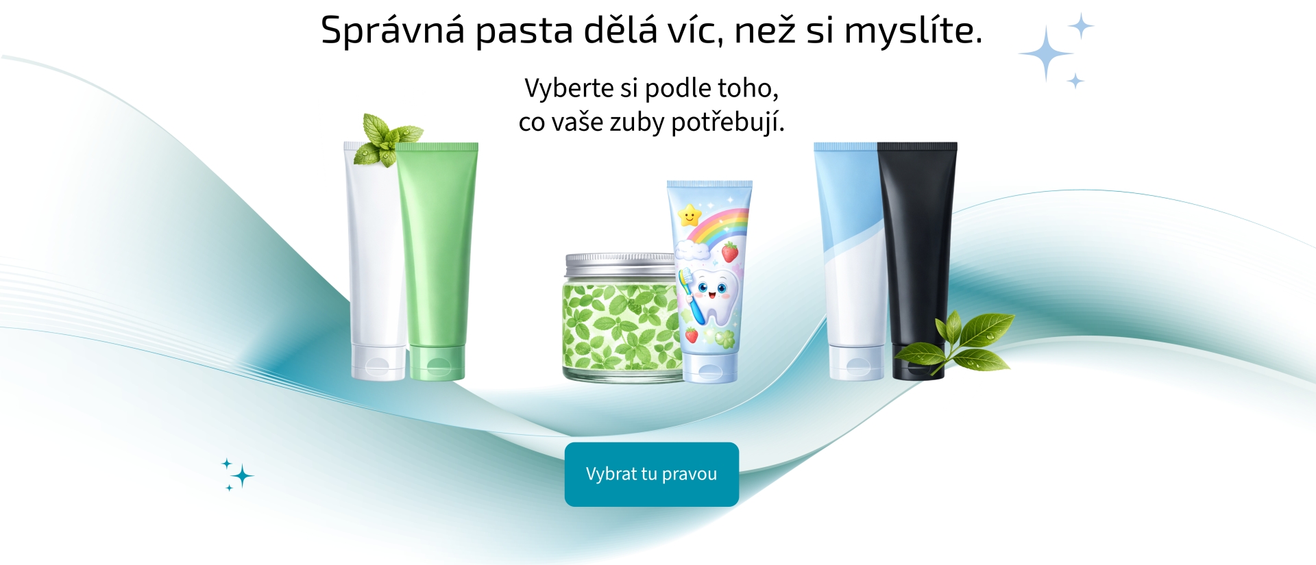 Správná pasta dělá víc, než si myslíte.