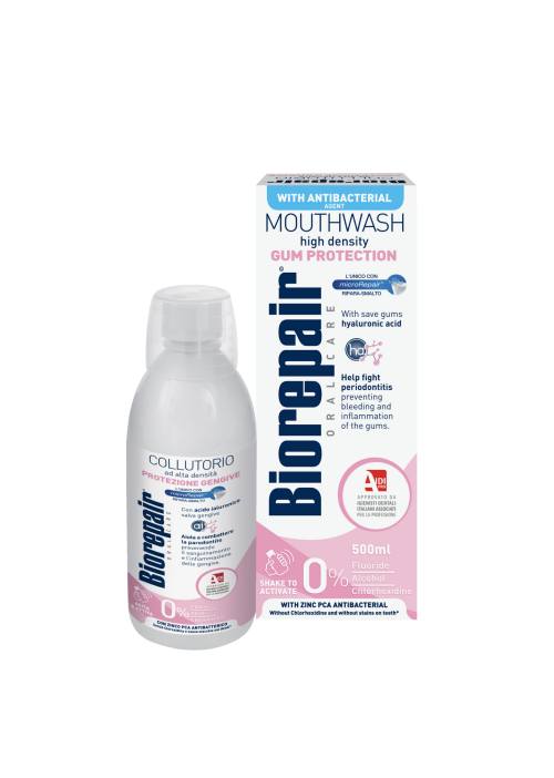 Biorepair Gum Protection – antibakteriální ústní voda pro ochranu dásní