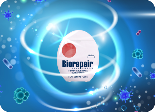 Biorepair microRepair® a Self-Cleaning Polymer – ochrana skloviny i mezi zuby