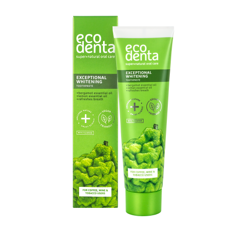 Ecodenta bělící pasta s bergamotem a citronem