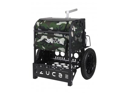 Vozík ZÜCA TRANSIT DISC GOLF CART Woodland Camo