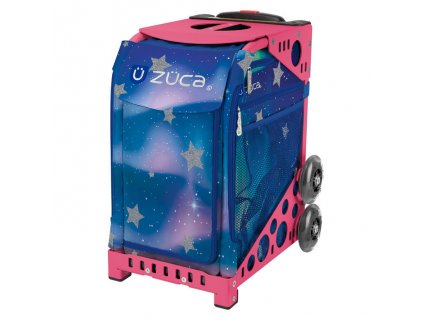 Kufr ZÜCA SPORT AURORA /PINK (svítící kolečka)