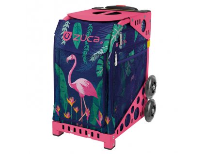 Kufr ZÜCA SPORT FLAMINGO /PINK (svítící kolečka)