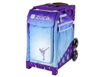 Kufr ZÜCA SPORT ICE DREAMZ /PURPLE (svítící kolečka)