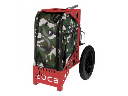 Vozík ZÜCA ALL-TERRAIN CAMO / RED