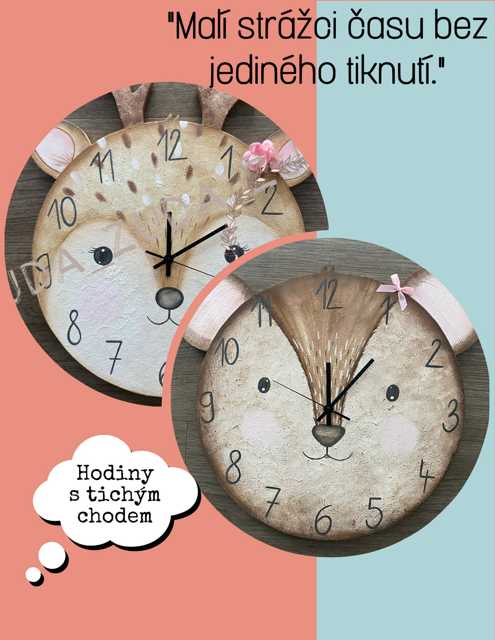 Hodiny s tichým chodem