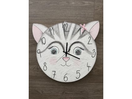 Hodiny kočička