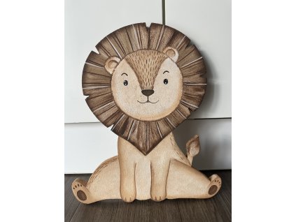 Lev z africké savany