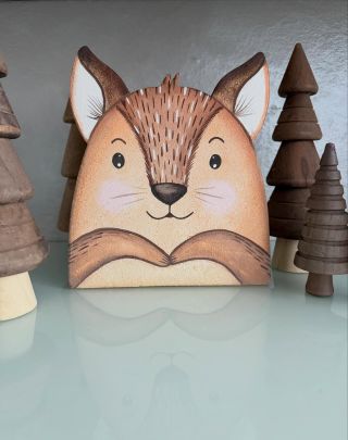 🦊🐻 Malý poklad pro velké sny. Originální dřevěné pokladničky ZUDA ručně malované s motivy zvířátek – každá je originál 💛...